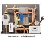 KAMINBOX KIT IDROPELLET 6  - 30  KW PRIMARIO 14 KW SEPARATORE IMPIANTO PIU' ACS