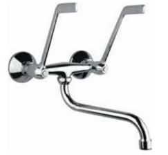 FIORE CLIN GRUPPO LAVELLO A MURO CON LEVA CLINICA CROMO