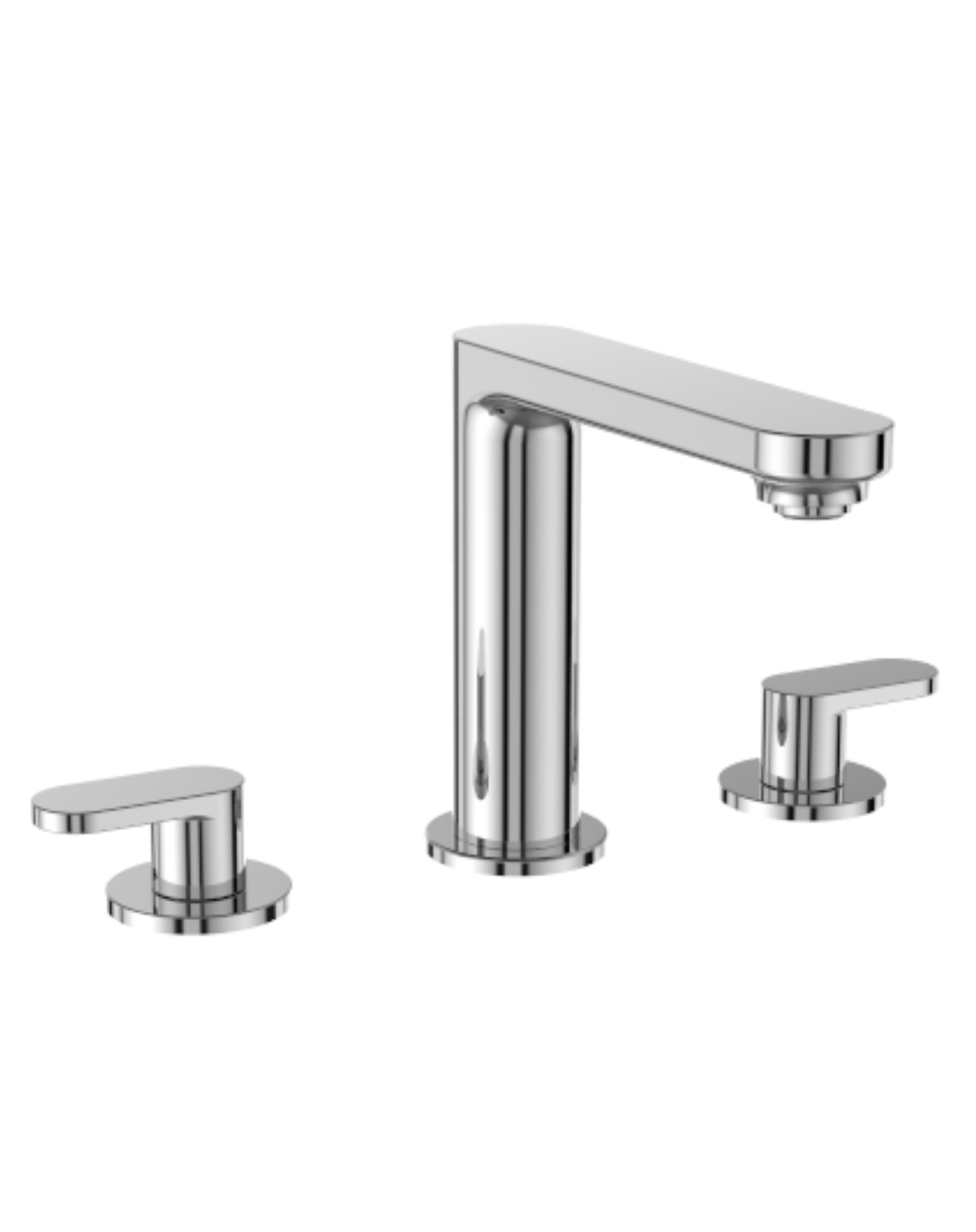 FIORE HEDRA BATTERIA LAVABO 3 FORI CROMO SENZA PILETTA DI SCARICO