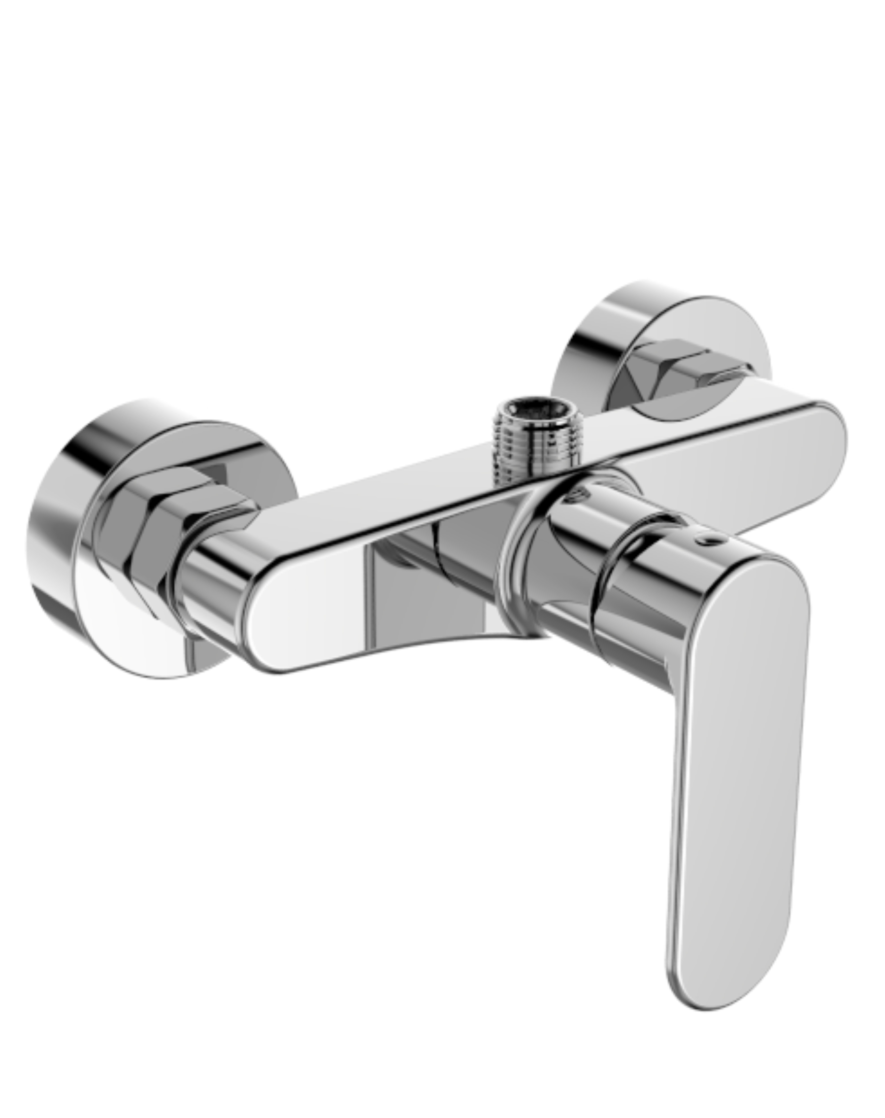 FIORE HEDRA MISCELATORE DOCCIA ESTERNO SENZA DUPLEX ATTACCO SUPERIORE CROMO