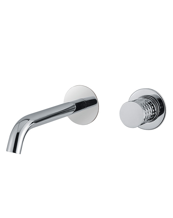 FIORE XENON CHARME MISCELATORE LAVABO A MURO CROMO SENZA PILETTA DI SCARICO