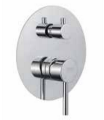 FIORE XENON SLIM MISCELATORE DOCCIA INCASSO CON DEVIATORE CERAMICO 3 VIE CROMO