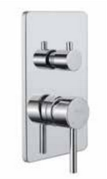 FIORE XENON SLIM MISCELATORE DOCCIA INCASSO CON DEVIATORE CERAMICO 2 VIE CROMO