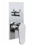 FIORE KEVON MISCELATORE DOCCIA INCASSO CON DEVIATORE CERAMICO 2 VIE CROMO