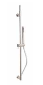 FIORE SALISCENDI TONDO Ø20 MM, H90 CM, SCORREVOLE CON SUPPORTO REGOLABILE COMPLETO DI DOCCETTA MONOGETTO E FLESSIBILE SATILUX.