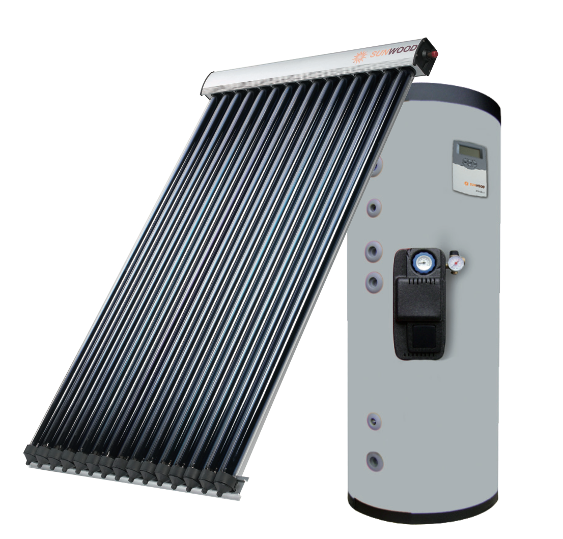 SUNWOOD KIT SOLARE IDEAL FAST 500 LT. SOTTOVUOTO