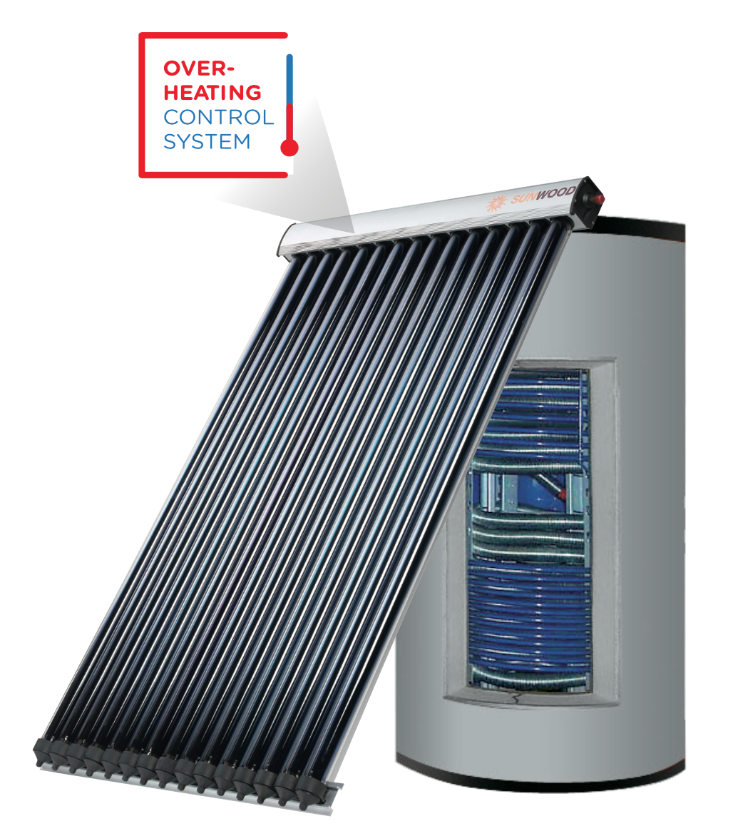 SUNWOOD KIT SOLARE EXCLUSIVE TKR2 1000 LT. SOTTOVUOTO OCS