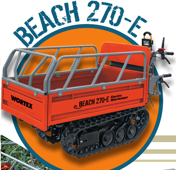 MOTOCARRIOLA ELETTRICA BEACH 270-E W-I