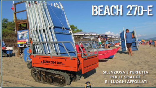 MOTOCARRIOLA ELETTRICA BEACH 270-E W-I
