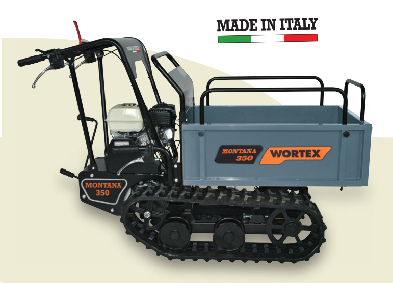 MOTOCARRIOLA BENZINA MONTANA 350 MOTORE LONCIN
