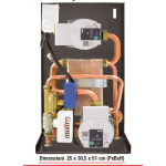 KAMINBOX K1V-3014  KIT IDROLEGNA VERTICALE 1  - 30  KW  PRIMARIO 14 KW SEPARATORE IMPIANTO PIU' ACS