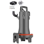 LEO POMPA POMPA DRENAGGIO IN GHISA CON TRITURATORE PER ACQUE CARICHE 1050SWP10 TRIFASE CV 1,5