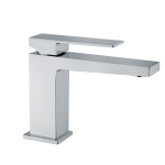 FIORE KUBE MISCELATORE LAVABO CROMO SENZA PILETTA DI SCARICO 