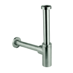 FIORE SIFONE MINIMAL TONDO ACCIAIO INOX AISI 316L