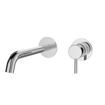 FIORE XENON SLIM MISCELATORE LAVABO A MURO CROMO SENZA PILETTA DI SCARICO