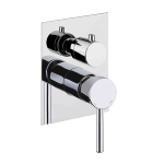 FIORE XENON SLIM MISCELATORE DOCCIA INCASSO CON DEVIATORE 3 VIE CROMO