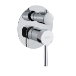 FIORE XENON SLIM MISCELATORE DOCCIA INCASSO CON DEVIATORE 3 VIE CROMO