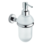 FIORE DISPENSER SAPONE LIQUIDO IN VETRO SATINATO