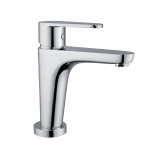 FIORE KERA MISCELATORE LAVABO ALTO 19 CM. CROMO SENZA PILETTA DI SCARICO