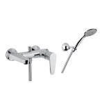 FIORE KERA MISCELATORE VASCA CON DUPLEX CROMO 