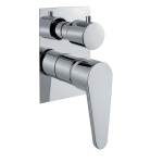 FIORE KERA MISCELATORE DOCCIA INCASSO CON DEVIATORE 3 VIE CROMO 