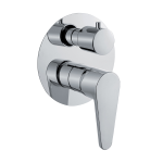 FIORE KERA MISCELATORE DOCCIA INCASSO CON DEVIATORE 3 VIE CROMO 