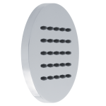 FIORE SOFFIONCINO BODY SPRAY TONDO D. 100 mm CROMO 