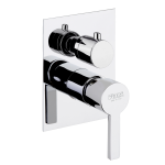 FIORE KATANA MISCELATORE DOCCIA INCASSO CON DEVIATORE 3 VIE CROMO 