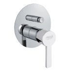 FIORE KATANA MISCELATORE DOCCIA INCASSO CON DEVIATORE 2 VIE CROMO 