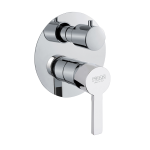 FIORE KATANA MISCELATORE DOCCIA INCASSO CON DEVIATORE 3 VIE CROMO 