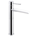 FIORE XENON MISCELATORE LAVABO A CASCATA BOCCA LUNGA ALTO 33,1 CM. CROMO 