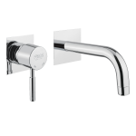 FIORE XENON MISCELATORE LAVABO A MURO CROMO 