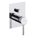 FIORE XENON MISCELATORE DOCCIA INCASSO CON DEVIATORE 2 VIE CROMO 