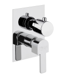 FIORE KALOS MISCELATORE DOCCIA INCASSO CON DEVIATORE 3 VIE CROMO