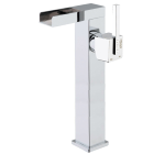 FIORE XS SKY MISCELATORE LAVABO A CASCATA ALTO 33,8 CM. CROMO 