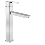 FIORE XS SKY MISCELATORE LAVABO BOCCA LUNGA ALTO 34,8 CM. CROMO 