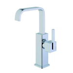 FIORE XS MISCELATORE LAVABO ALTO 28,3 CM. CROMO 