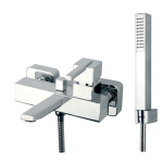 FIORE XS MISCELATORE VASCA CON DUPLEX CROMO 