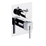 FIORE XS MISCELATORE DOCCIA INCASSO CON DEVIATORE 3 VIE CROMO 