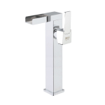 FIORE XS VIP MISCELATORE LAVABO A CASCATA ALTO 33,5 CM. CROMO 