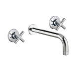 FIORE XT BATTERIA LAVABO 3 FORI A MURO CROMO 