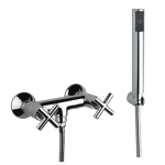 FIORE XT GRUPPO DOCCIA ESTERNO CON DUPLEX CROMO 
