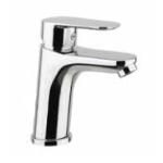 FIORE KEVON MISCELATORE LAVABO ALTO 15,5 CM. CROMO SENZA PILETTA DI SCARICO