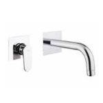 FIORE KEVON MISCELATORE LAVABO A MURO CROMO