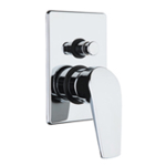 FIORE KRUNO MISCELATORE DOCCIA INCASSO CON DEVIATORE 2 VIE CROMO