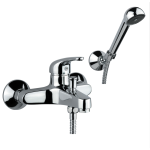 FIORE ALTURA MISCELATORE VASCA INTERASSE 10 CM. CON DUPLEX CROMO