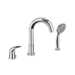 FIORE NEXUS MISCELATORE BORDO VASCA 3 FORI CROMO