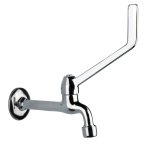 FIORE CLIN RUBINETTO A MURO CON LEVA CLINICA CROMO