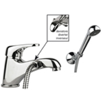 FIORE PLANET MISCELATORE MONOFORO BORDO VASCA CON DUPLEX CROMO