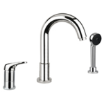 FIORE PLANET MISCELATORE BORDO VASCA 3 FORI CROMO